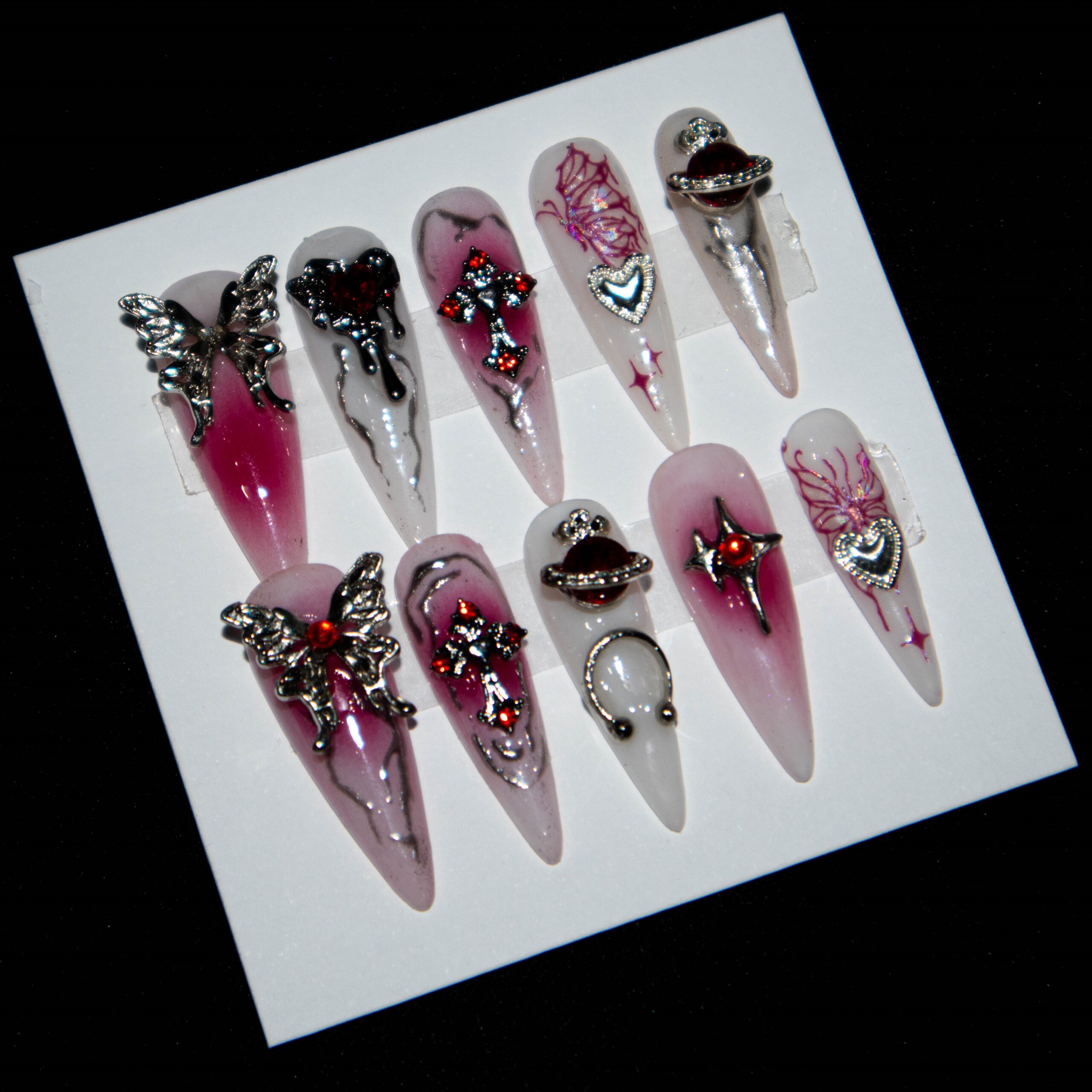 Crimson Faith Nail Set - Image 2